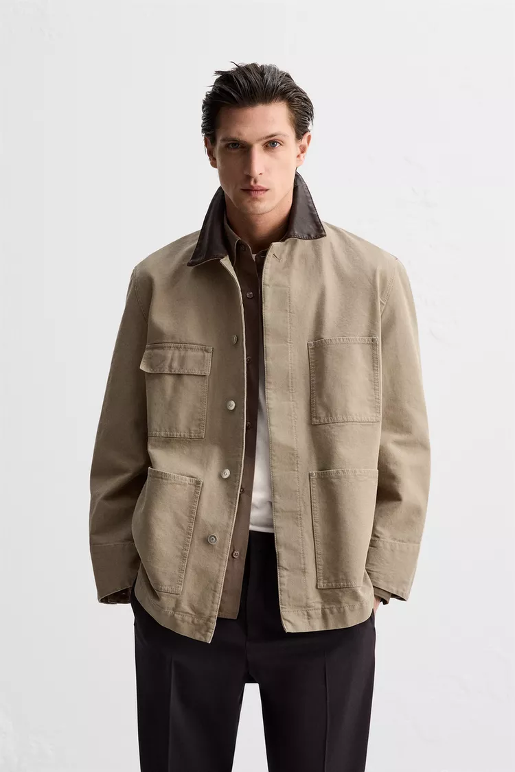 CHAMARRA LONA LAVADO